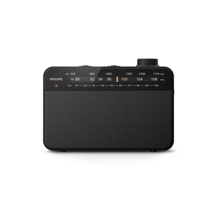 Philips Radio Portátil TAR2509 FM/AM, Sintonización Analógica, Alimentación CA o Pilas, Clásica y Clara