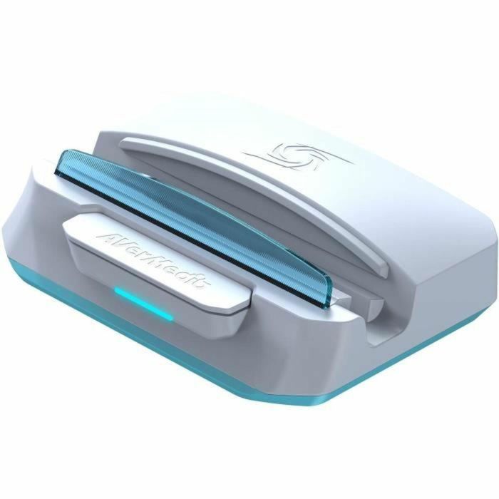 AVerMedia Dock X'TRA GO GC515 Blanco, Capturadora de Video 4K Ultra HD, USB 3.2 Gen 1, 120 pps, Ranura MicroSD 1