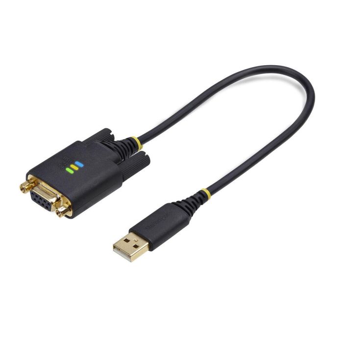 Cable USB Startech 1P1FFCN-USB-SERIAL Negro 30 cm 2