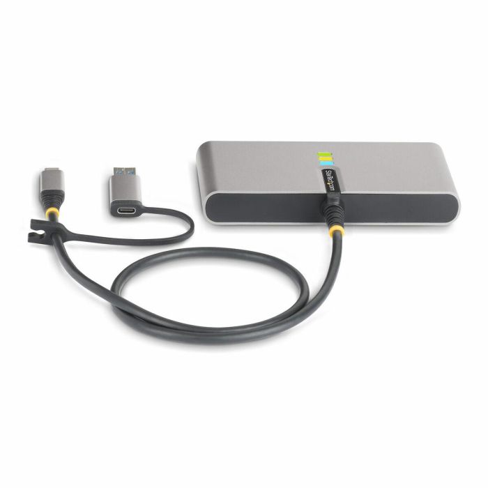 Cable USB Startech 5G2A1SGBB-USB-C-HUB Gris 4 Cable USB Startech 5G2A1SGBB-USB-C-HUB Gris 4