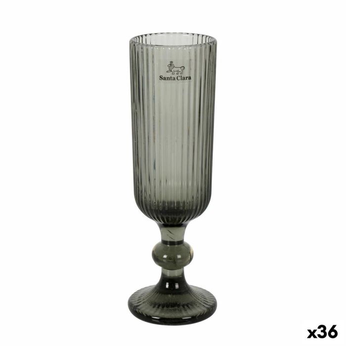 Copa de champán Santa Clara Sonella Verde (36 Unidades) Copa de champán Santa Clara Sonella Verde (36 Unidades)