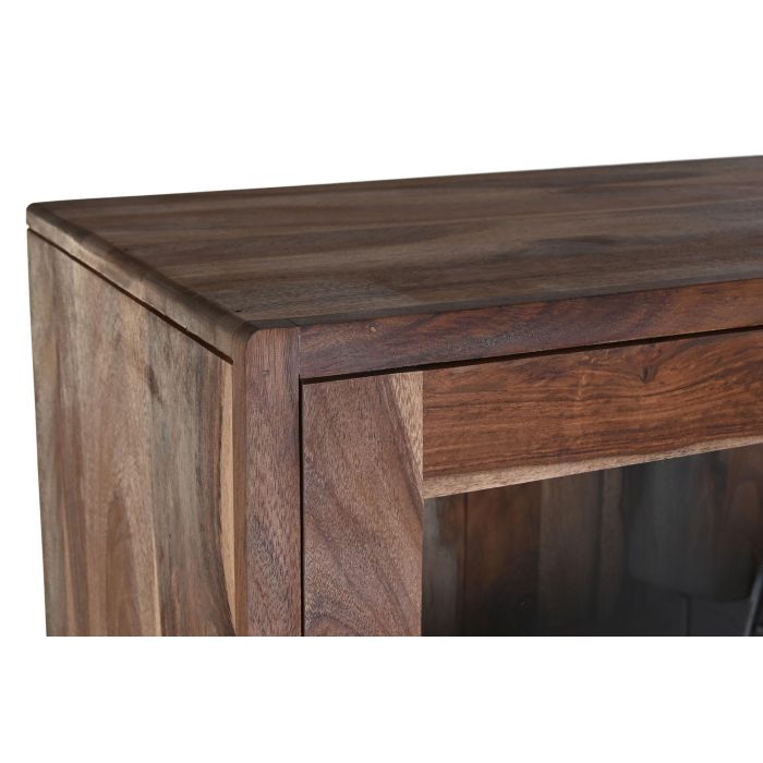 Vitrina DKD Home Decor Cristal Madera de caucho 100 x 42 x 190 cm 5 Vitrina DKD Home Decor Cristal Madera de caucho 100 x 42 x 190 cm 5