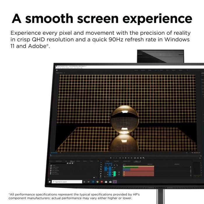 HP Z24m G3 QHD Conferencing Display 60,5 cm (23.8 pulgadas) con Webcam Integrada