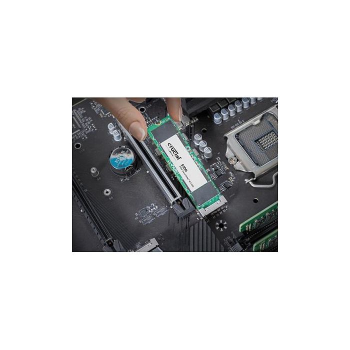 Crucial SSD M.2 480GB PCIe 4.0 NVMe CT480E100SSD8 Velocidad Lectura 4700MB/s 1