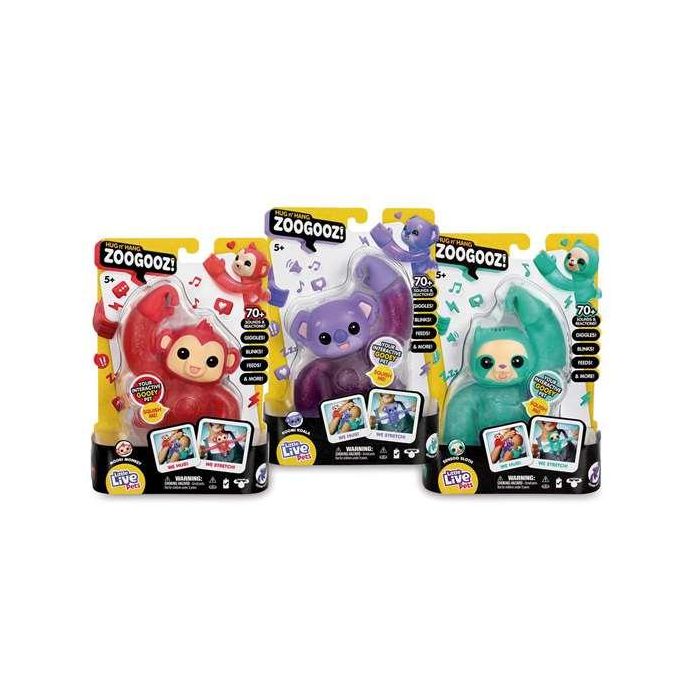 Mascota zoogooz juguetones little live pets 17 cm blanditas y elásticas ¡con más de 70 sonidos y reacciones! - modelos surtidos Mascota zoogooz juguetones little live pets 17 cm blanditas y elásticas ¡con más de 70 sonidos y reacciones! - modelos surtidos