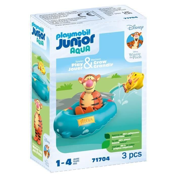 PLAYMOBIL JUNIOR 71704 Junior & Disney: Tigger con canoa PLAYMOBIL JUNIOR 71704 Junior & Disney: Tigger con canoa