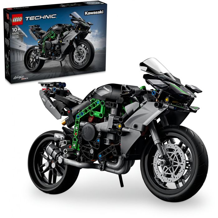 LEGO 42170 Technic Moto Kawasaki Ninja H2R, Maqueta de Construcción, Juguete Regalo Niños 2