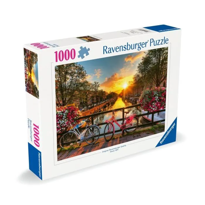 Ravensburger 12000662 Puzzle 1000 Piezas Bicicletas en Ámsterdam, Adultos y Niños a Partir de 14 Años, Alta Calidad 4 Ravensburger 12000662 Puzzle 1000 Piezas Bicicletas en Ámsterdam, Adultos y Niños a Partir de 14 Años, Alta Calidad 4