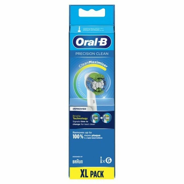 Recambio para Cepillo de Dientes Eléctrico Oral-B EB-20-6 FFS Precission Clean 7