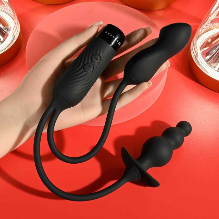 Vibrador anal Gender X Gender X Negro 10