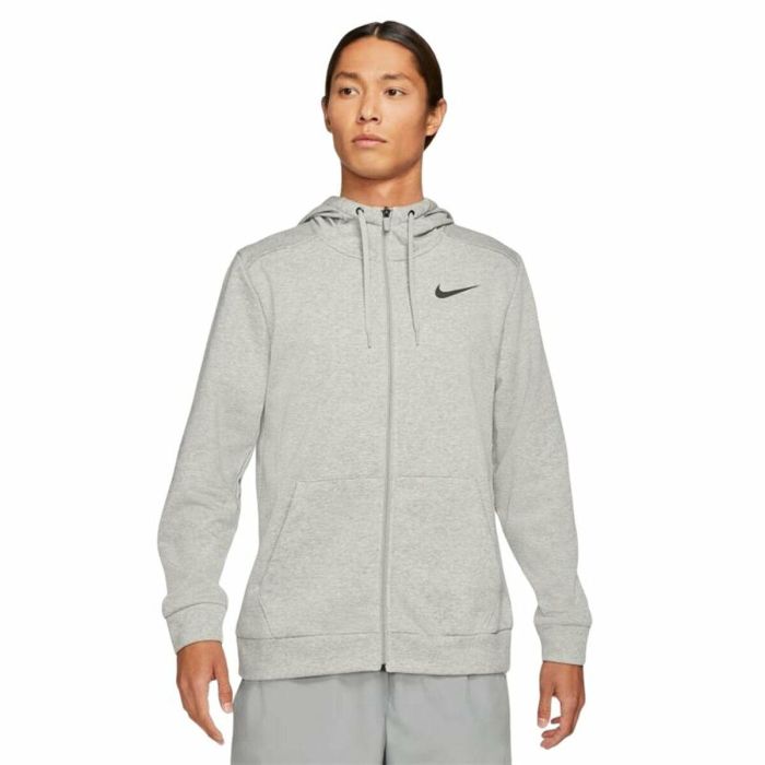 Chaqueta Deportiva para Hombre Nike Dri-FIT Gris Chaqueta Deportiva para Hombre Nike Dri-FIT Gris