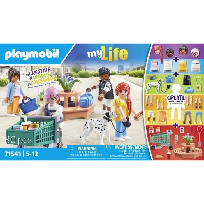 Playmobil My Figures: De Compras My Life 71541 3