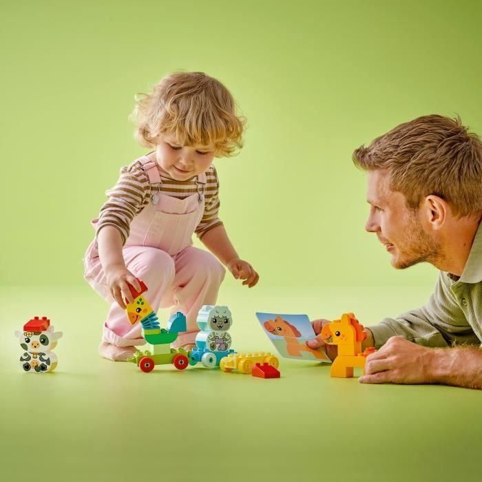 Juego de construccion tren de los animales lego duplo 4 Juego de construccion tren de los animales lego duplo 4