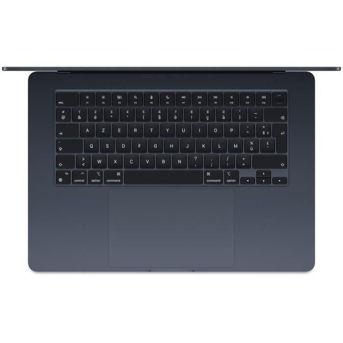 Apple - 15 MacBook Air M3 (2024) - 8GB RAM - 512GB almacenamiento - Medianoche - AZERTY 1 Apple - 15 MacBook Air M3 (2024) - 8GB RAM - 512GB almacenamiento - Medianoche - AZERTY 1