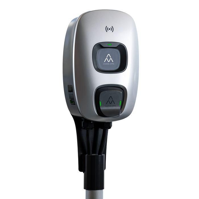 Charge Amps Soporte de Poste Next Green para Estación de Carga Dawn 60mm 1
