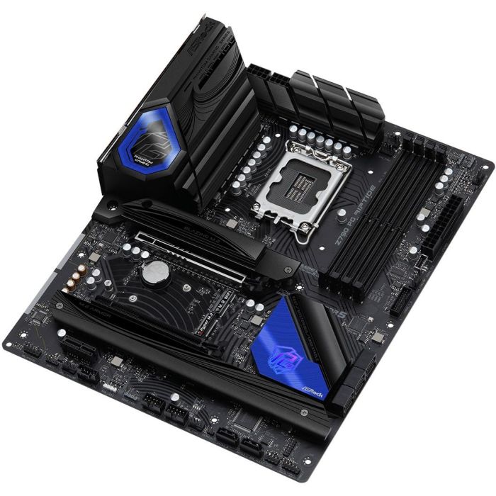 ASRock Z790 PG Riptide Intel Z790 LGA 1700 ATX, Compatible con Intel Core i5/i7/i9, DDR5-SDRAM, 128GB Max, M.2, SATA III, Killer E3100G 3 ASRock Z790 PG Riptide Intel Z790 LGA 1700 ATX, Compatible con Intel Core i5/i7/i9, DDR5-SDRAM, 128GB Max, M.2, SATA III, Killer E3100G 3