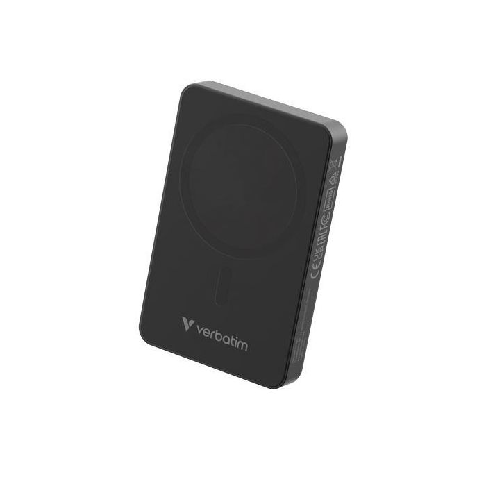 Verbatim Cargador Inalambrico Power Bank 10000 mAh 1xUSB-C Negro