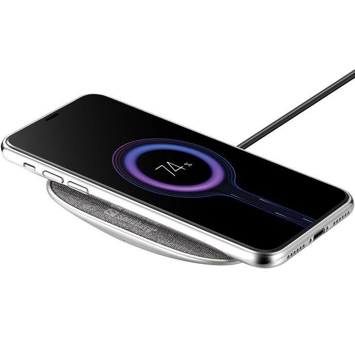 Sandberg SleekPad 15W Cargador Inalámbrico QI para Smartphone Plataforma de Carga Rápida sin Cables 3