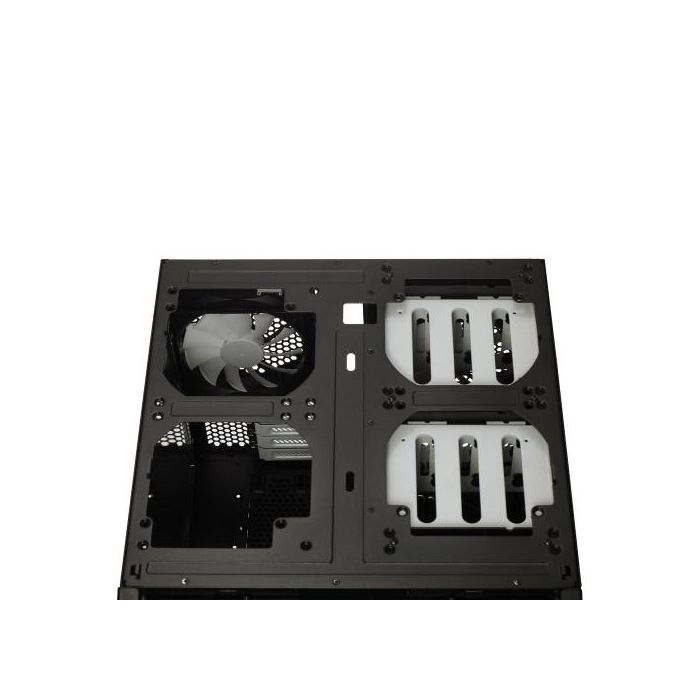 Fractal Design NODE 804 Cubo Negro PC con Ventiladores 120mm, Soporte para 2.5/3.5", Micro ATX - FD-CA-NODE-804-BL-W 3