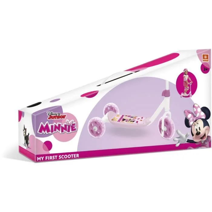 Mondo MON1724932815861 Patinete de 3 Ruedas Mi Primer Patinete Minnie - 20 kg Máx. 1