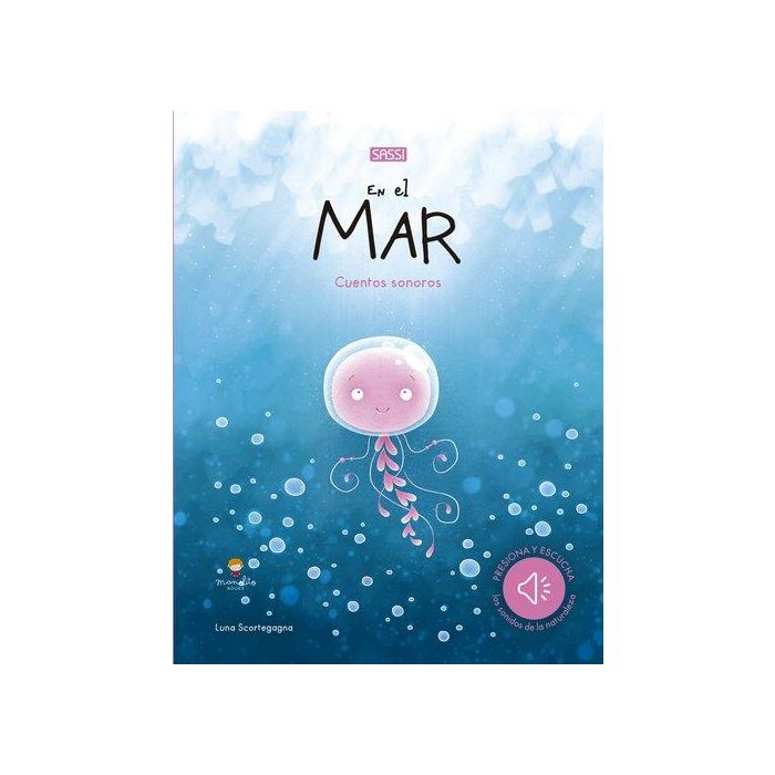 Libro Musical Sassi Manolito Books En El Mar 18 Pag. (+3 Años)