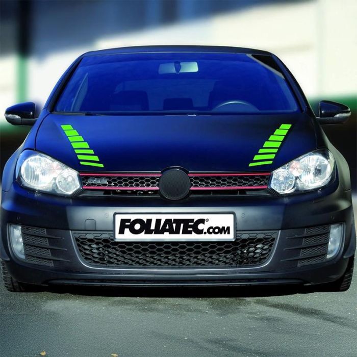 Foliatec FO33925 Pegatina para Coche Diseño Sombras Neón Verde, PVC, UV, Resistente a la Intemperie y Lavado, 77x9 cm, 2 Piezas 2 Foliatec FO33925 Pegatina para Coche Diseño Sombras Neón Verde, PVC, UV, Resistente a la Intemperie y Lavado, 77x9 cm, 2 Piezas 2