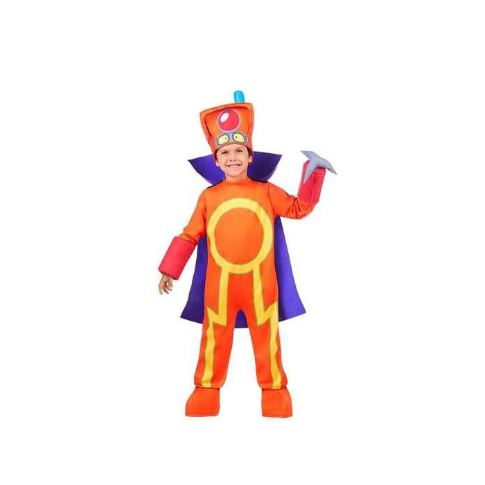 My Other Me Disfraz Infantil Oculus con Traje Completo, Capa, Gorro, Arma Textil y Cubrebotas Talla 6-7 Años Multicolor