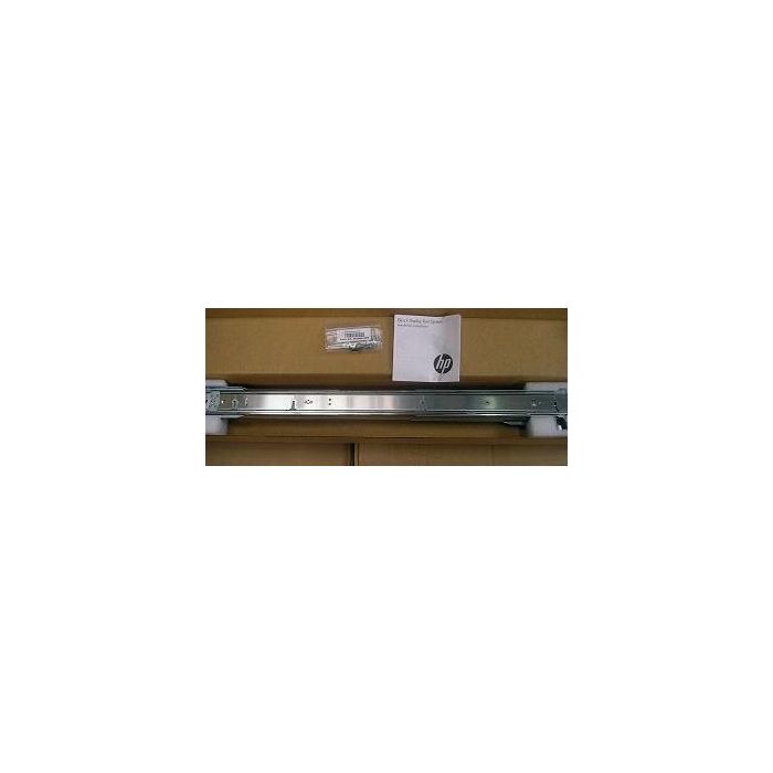 Hewlett Packard Enterprise Rack mounting rail kit - For 2U server models with Small Form Factor (SFF) drives - Includes left and right telescoping ball bearing type slide rails 1 Hewlett Packard Enterprise Rack mounting rail kit - For 2U server models with Small Form Factor (SFF) drives - Includes left and right telescoping ball bearing type slide rails 1