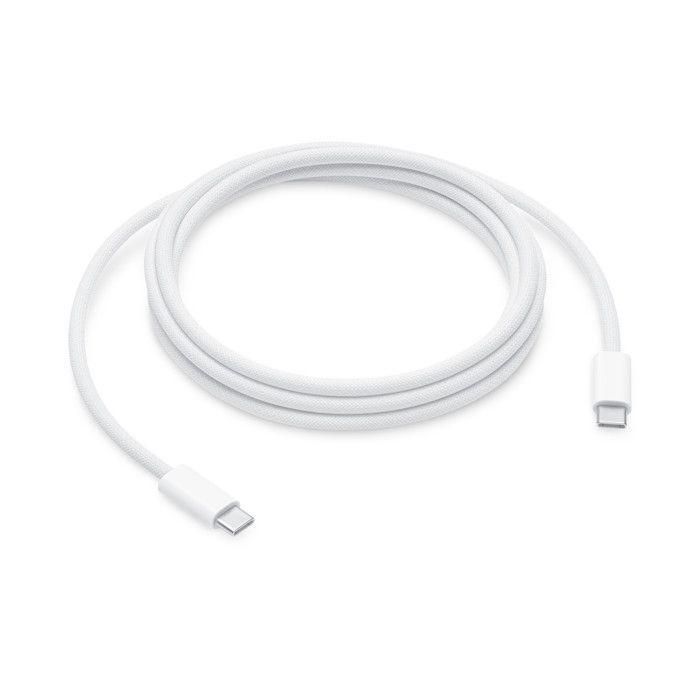Apple Cable USB Tipo C 2m - Tejido, Carga Rápida 240W, Compatible con USB 2.0