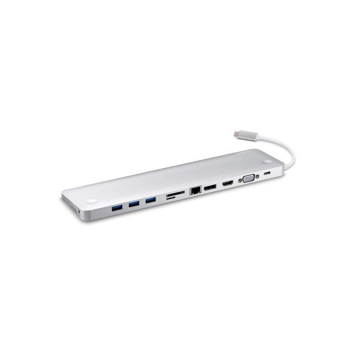 Aten UH3234 base para portátil y replicador de puertos Alámbrico USB 3.2 Gen 1 (3.1 Gen 1) Type-C Plata 1