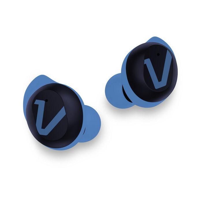 Veho RHOX Auriculares Inalámbricos True Wireless Azul Eléctrico, IPX5 Resistentes al Agua, Bluetooth 5.1 con Estuche de Carga 1