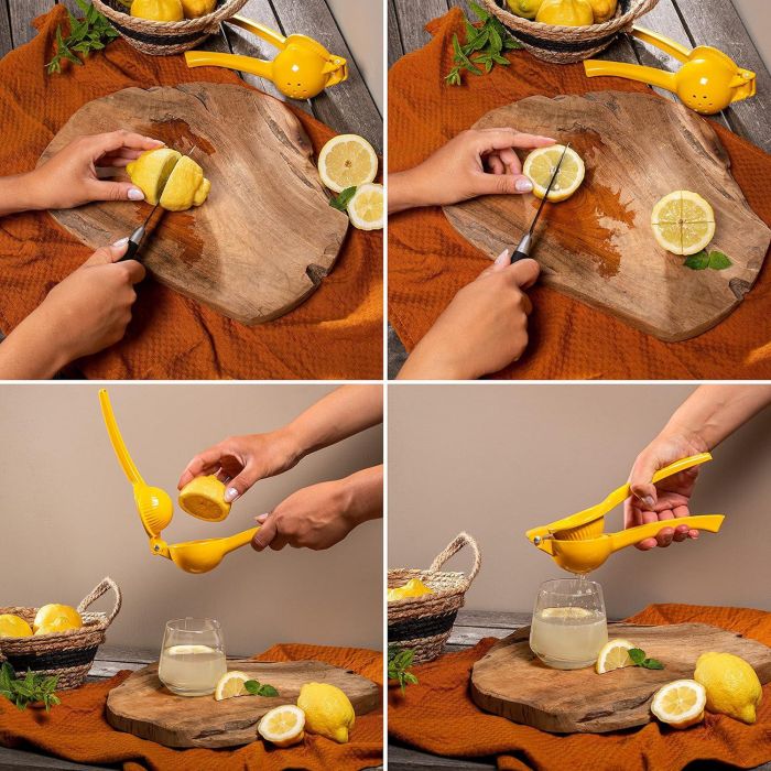 Exprimidor Limones Aluminio Quttin (24 Unidades) 2 Exprimidor Limones Aluminio Quttin (24 Unidades) 2