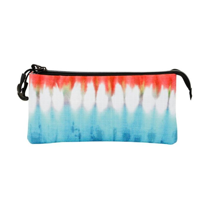 Estuche Portatodo Triple ECO Good Vibes Mint Oh My Pop Azul 2 Estuche Portatodo Triple ECO Good Vibes Mint Oh My Pop Azul 2