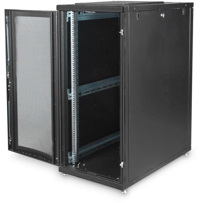 DIGITUS Serverschrank Unique 26HE 1260x600x1000mm schwarz (Speditionsversand) 3