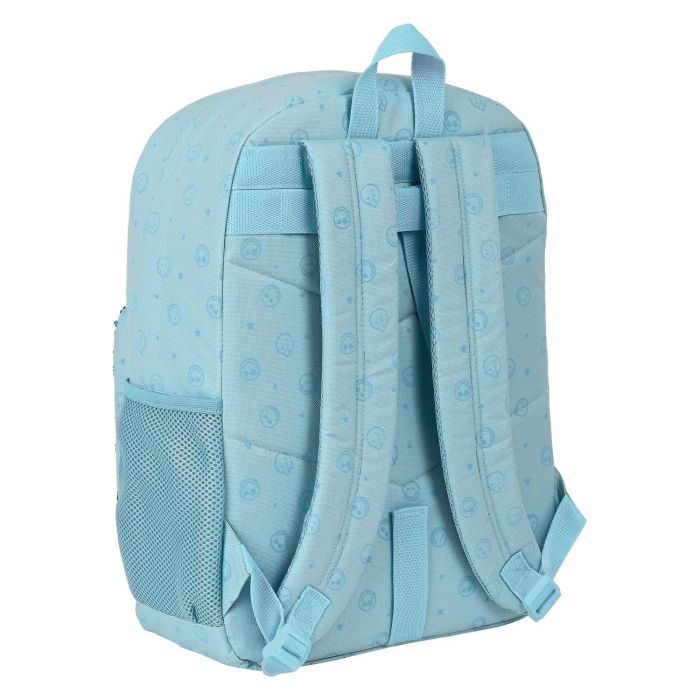 Mochila Escolar Smiley M754 Azul 32 x 43 x 14 cm 2