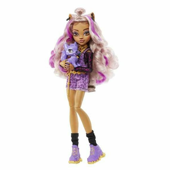 Monster High - Clawdeen Wolf con mascota - Muñeca - A partir de 4 años - MONSTER HIGH - HHK52 - MUÑECA MONSTER HIGH FASHION 1 Monster High - Clawdeen Wolf con mascota - Muñeca - A partir de 4 años - MONSTER HIGH - HHK52 - MUÑECA MONSTER HIGH FASHION 1