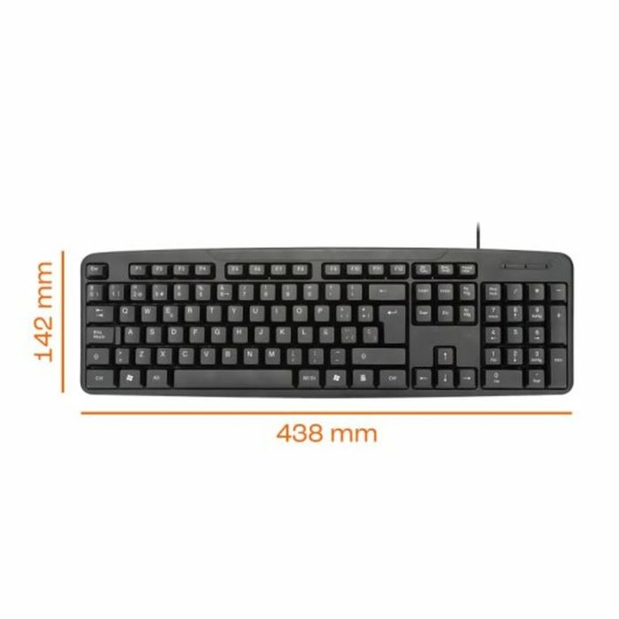 Teclado PcCom Negro 2