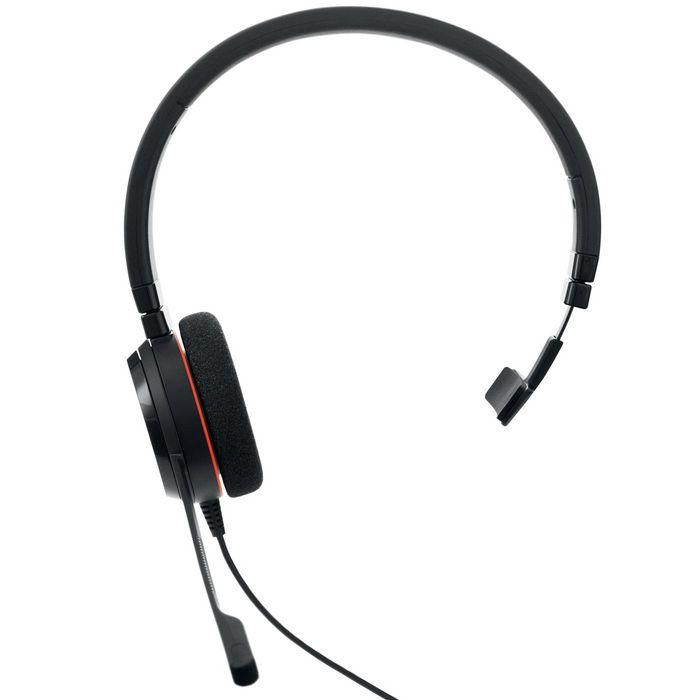 Jabra EVOLVE 20 UC Stereo Auricular Monoaural con Cable USB Profesional Micrófono Cancelación de Ruido para Softphone VoIP 2