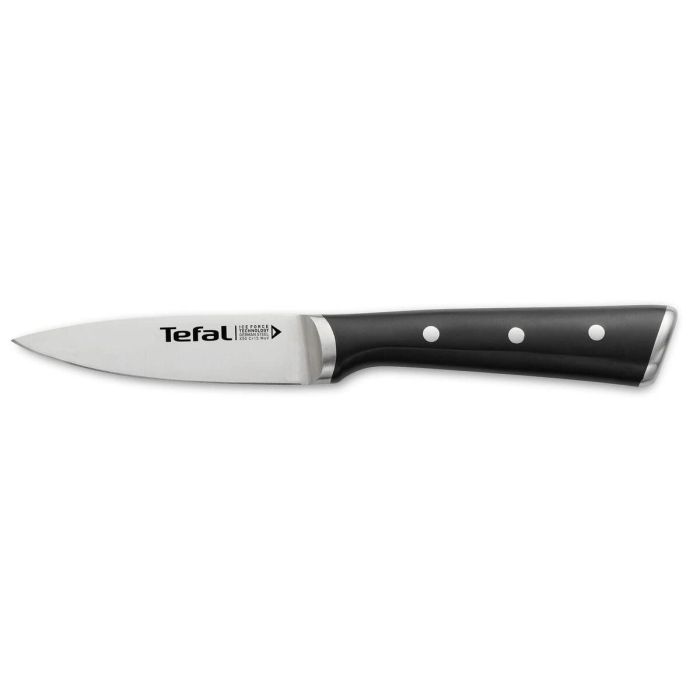 Cuchillo de Cocina Tefal K2320514 ICE FO Negro Acero Inoxidable 9 cm 17 Cuchillo de Cocina Tefal K2320514 ICE FO Negro Acero Inoxidable 9 cm 17