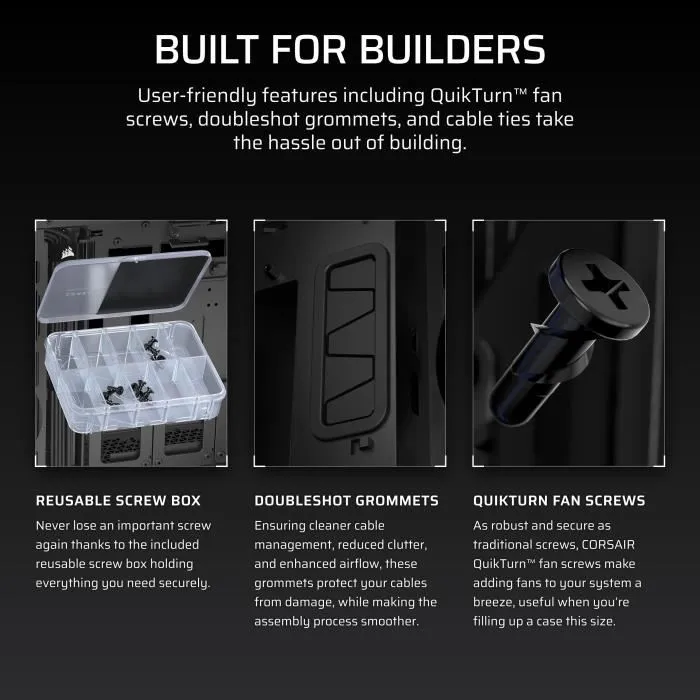 Corsair Caja 5000T Tempered Glass Mid-Tower Case Negra CC-9011300-WW 4