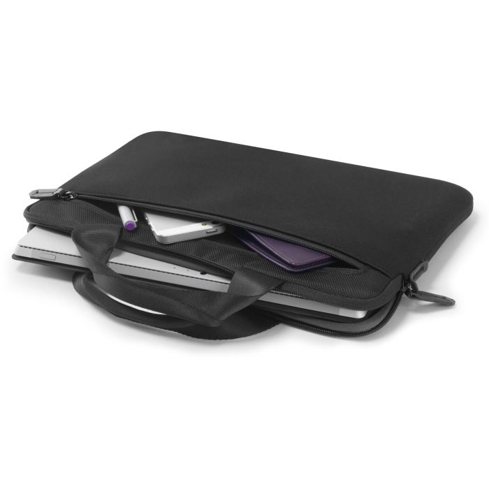 DICOTA Maletín Ultra Skin Plus PRO para portátil 12-12.5" (30.5-31.8cm) Negro, Cuero, Neopreno, Nylon, Asa de transporte 1 DICOTA Maletín Ultra Skin Plus PRO para portátil 12-12.5" (30.5-31.8cm) Negro, Cuero, Neopreno, Nylon, Asa de transporte 1