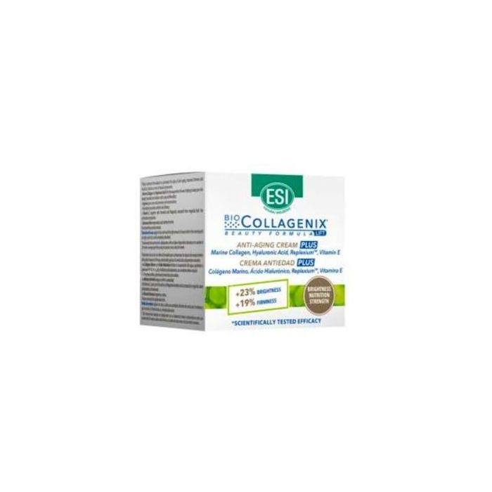 Collagenix Crema Antiedad 50+ Pieles Maduras, Luminosidad y Nutrición. Con Colágeno, Ácido Hialurónico y Replexium, 50ml
