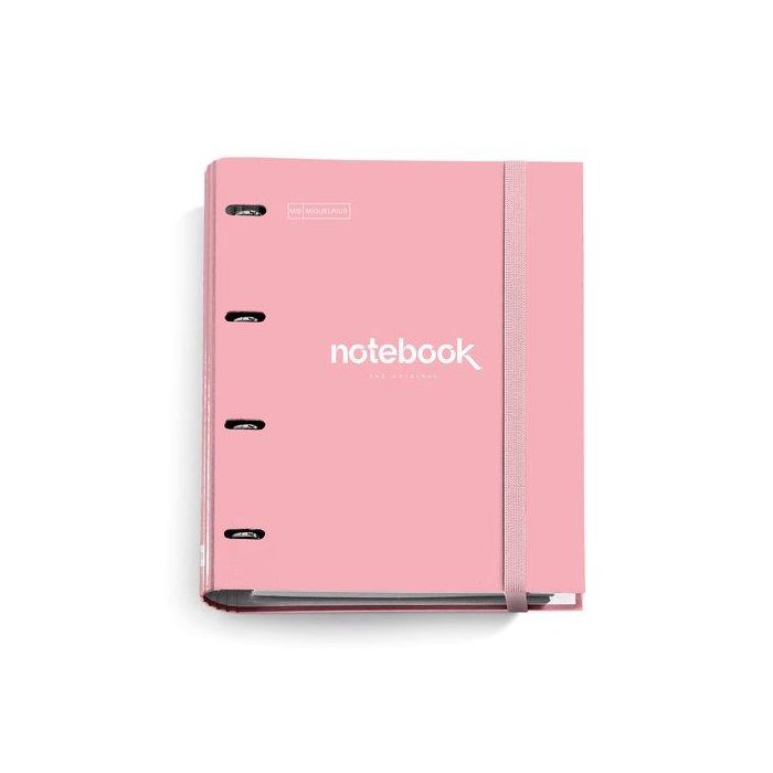 Carpebloc Miquelrius Emotions Carton Forrado A4 4 An.Mixtas 35Mm Con Rec.100 Hj. 90 Gr. Rosa