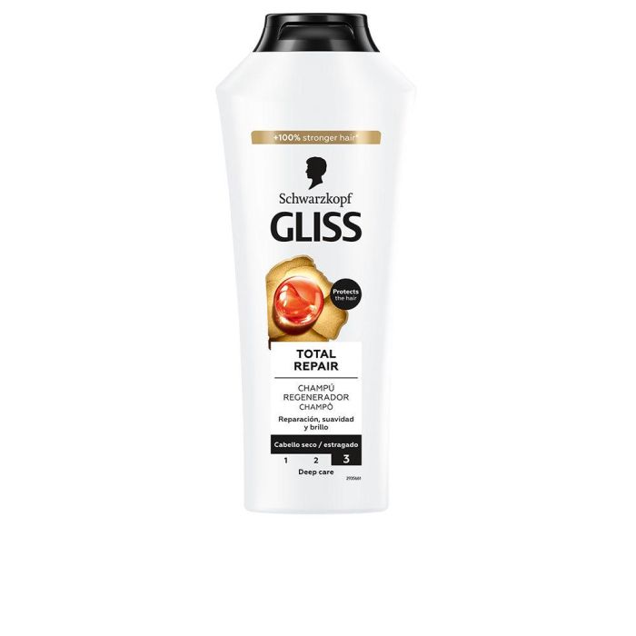 Gliss total repair champú 400 ml