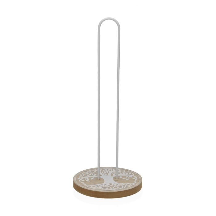 Portarrollos Idun Versa 13x31 cm - Madera MDF y Metal (2 Unidades) Portarrollos Idun Versa 13x31 cm - Madera MDF y Metal (2 Unidades)