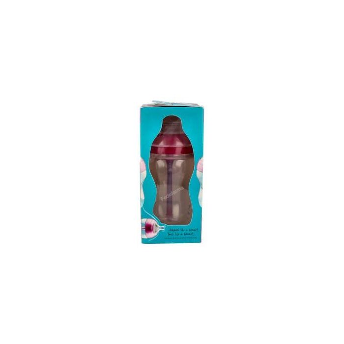 Tommee Tippee Biberon A-C B/Ancha Sili Redon Flu Med +3 M 34 Tommee Tippee Biberon A-C B/Ancha Sili Redon Flu Med +3 M 34