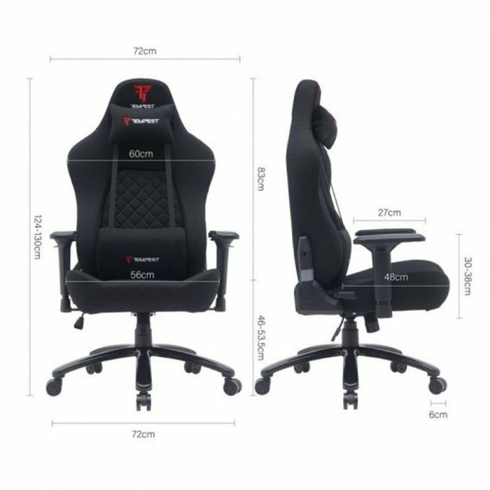 Silla Gaming Tempest Thickbone Negro 2