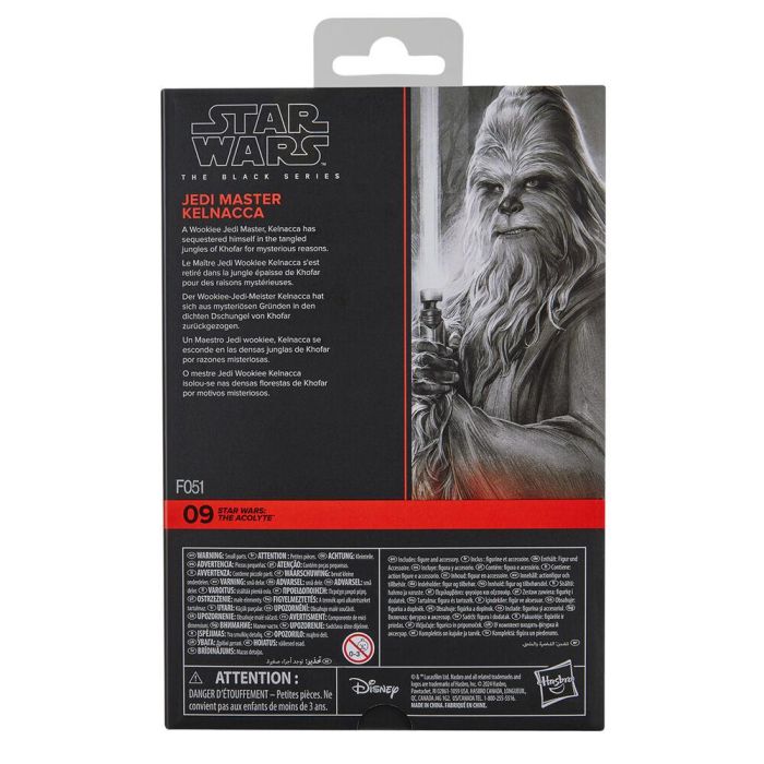Hasbro Star Wars The Black Series Figura de Acción Jedi Master Kelnacca de Star Wars: The Acolyte 9 Hasbro Star Wars The Black Series Figura de Acción Jedi Master Kelnacca de Star Wars: The Acolyte 9