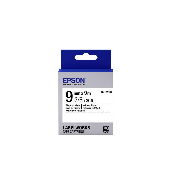 Etiquetas para Impresora Epson C53S653003 Blanco Negro Negro/Blanco 0 Etiquetas para Impresora Epson C53S653003 Blanco Negro Negro/Blanco 0