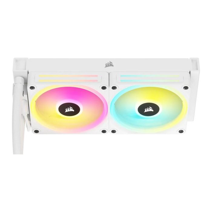 Corsair H100i iCUE LINK Refrigeración Líquida AIO 240mm Blanco RGB 2